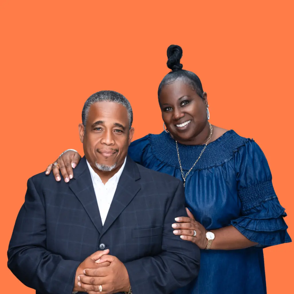 Janice Martin (Executive Director of Under Carrey's Care) & Derrick Martin (Building, Grounds & Transportation Manager)